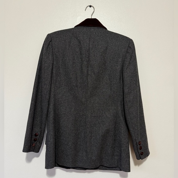 Vintage Carolyne Roehm Wool Blazer Size 6 - Picture 2 of 5